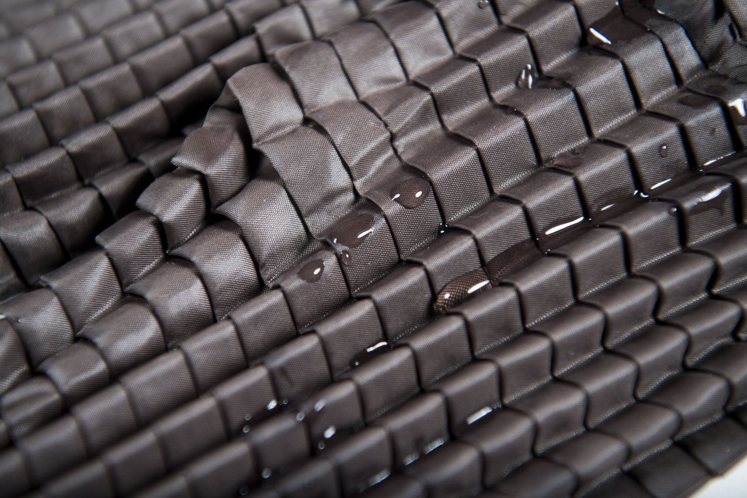 Close up of Petit Pli garment